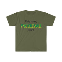 Men's T-Shirt - This Is My Pickleball Shirt