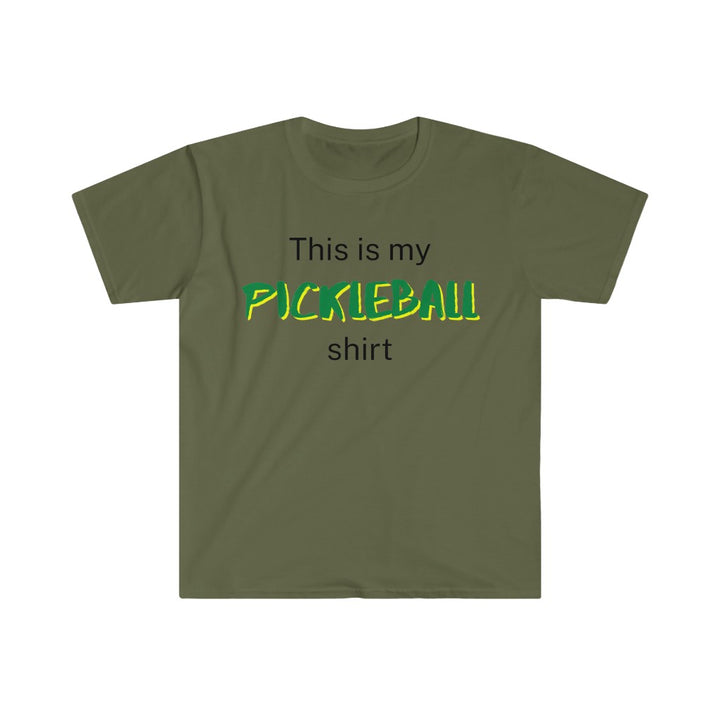 Men's T-Shirt - This Is My Pickleball Shirt