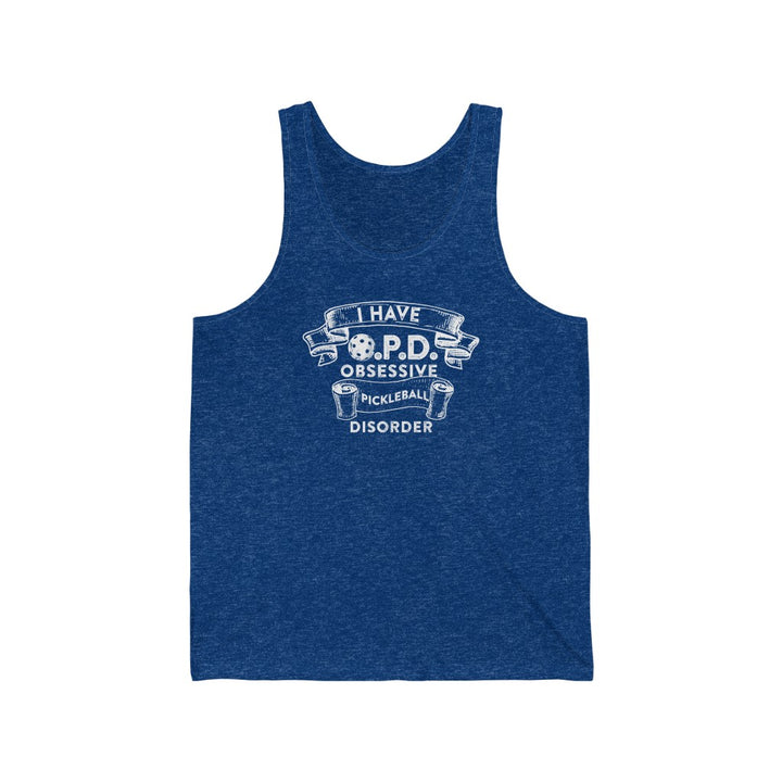 Men's Tank - Obsessive Pickleball Disorder