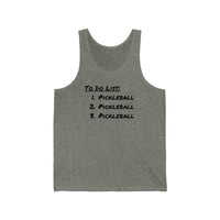 Men's Tank - To Do List 1-3