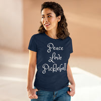 Women's T-Shirt - Peace Love Pickleball 2