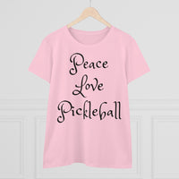 Women's T-Shirt - Peace Love Pickleball 2