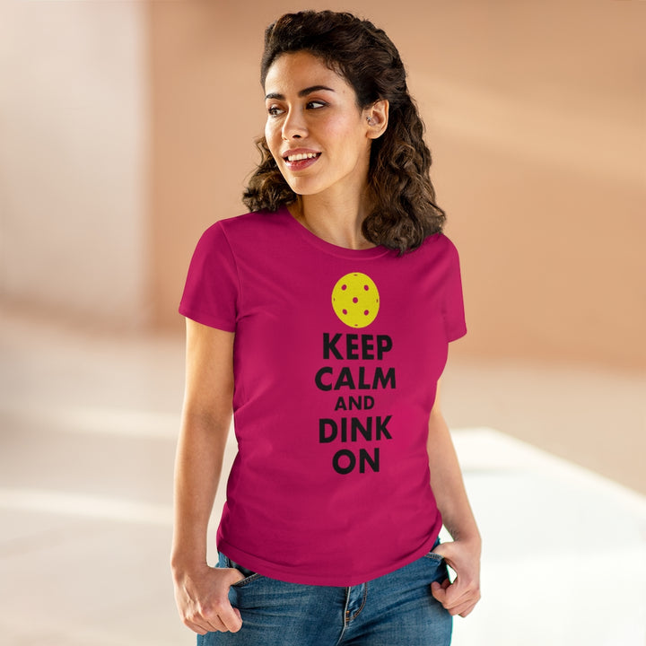 Women's T-Shirt - Keep Calm And Dink On