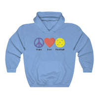 Unisex Hoodie - Peace Love Pickleball