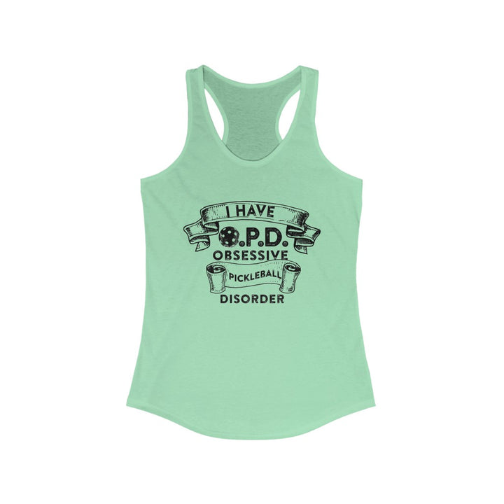 Women's Tank - Obsessive Pickleball Disorder