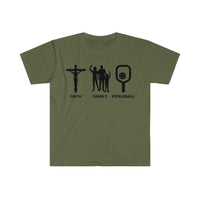 Men's T-Shirt - Faith Family Pickleball