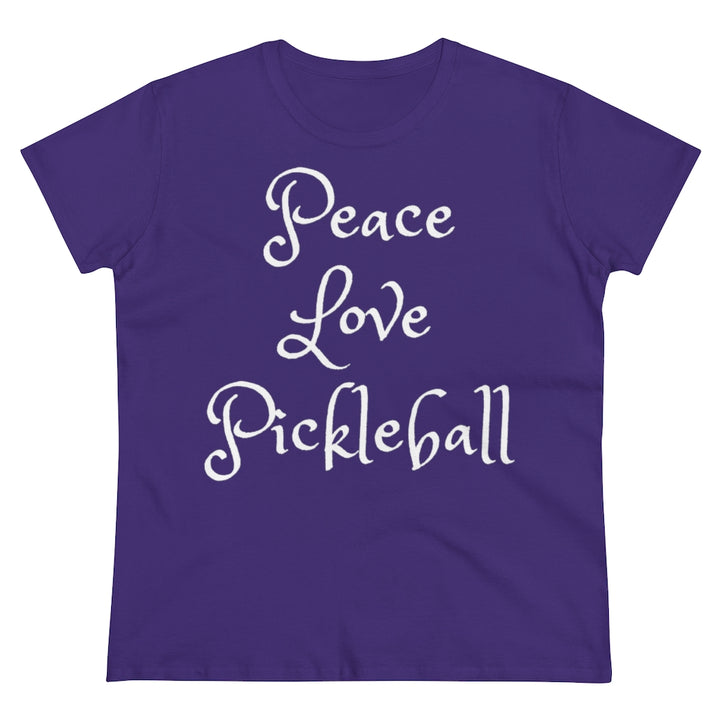 Women's T-Shirt - Peace Love Pickleball 2