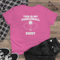 Women's T-Shirt - This Is My Pickleball Shirt