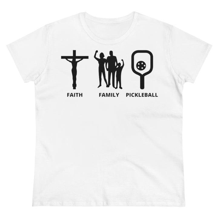 Women's T-Shirt - Faith Family Pickleball