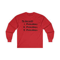 Men's Long Sleeve - To Do List 1-3