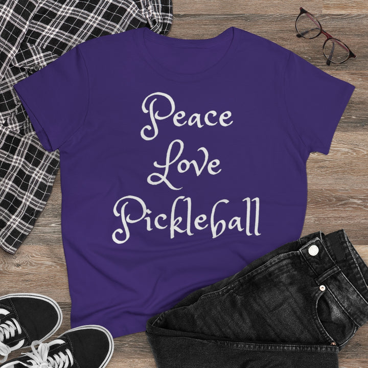 Women's T-Shirt - Peace Love Pickleball 2