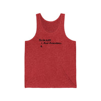Men's Tank - To Do List short