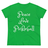 Women's T-Shirt - Peace Love Pickleball 2