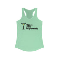 Women's Tank - Please Dink Responsibly