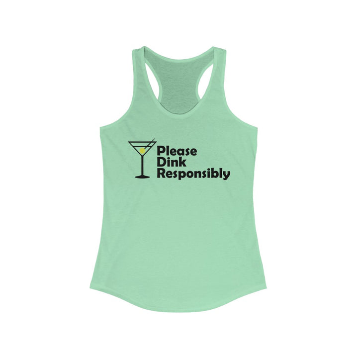 Women's Tank - Please Dink Responsibly