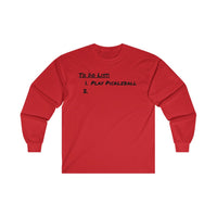 Men's Long Sleeve - To Do List 1-2