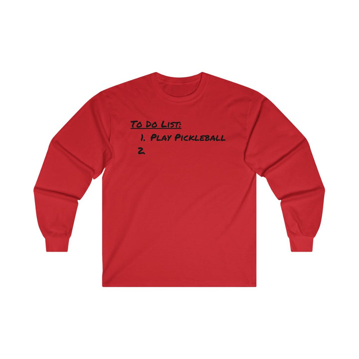 Men's Long Sleeve - To Do List 1-2