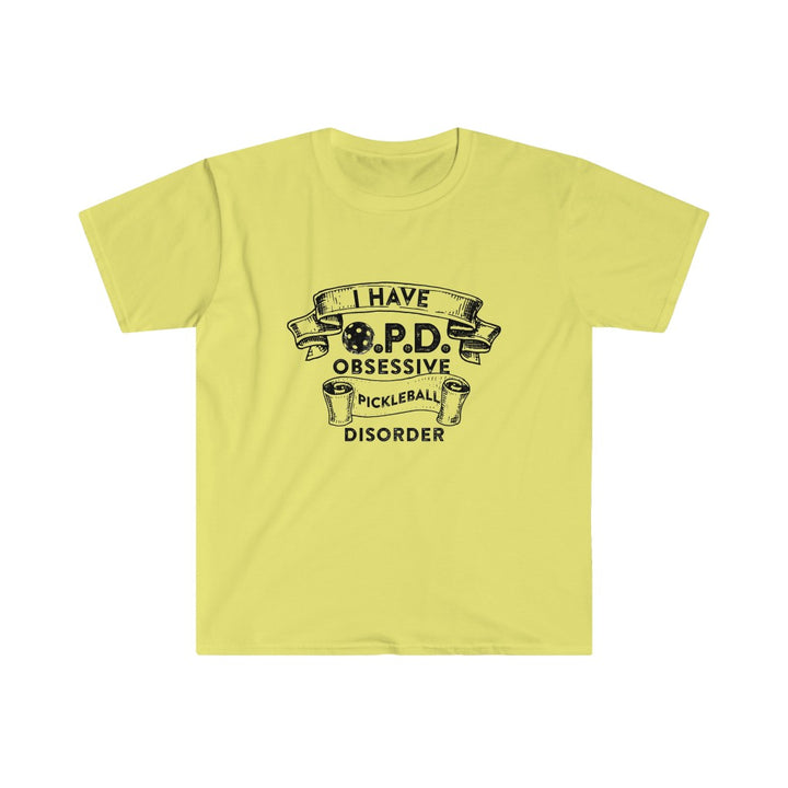 Men's T-Shirt - Obsessive Pickleball Disorder