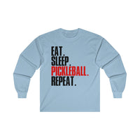 Men's Long Sleeve - Eat Sleep Pickleball Repeat