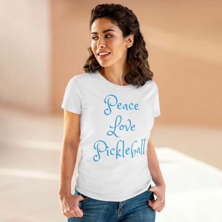 Women's T-Shirt - Peace Love Pickleball 2