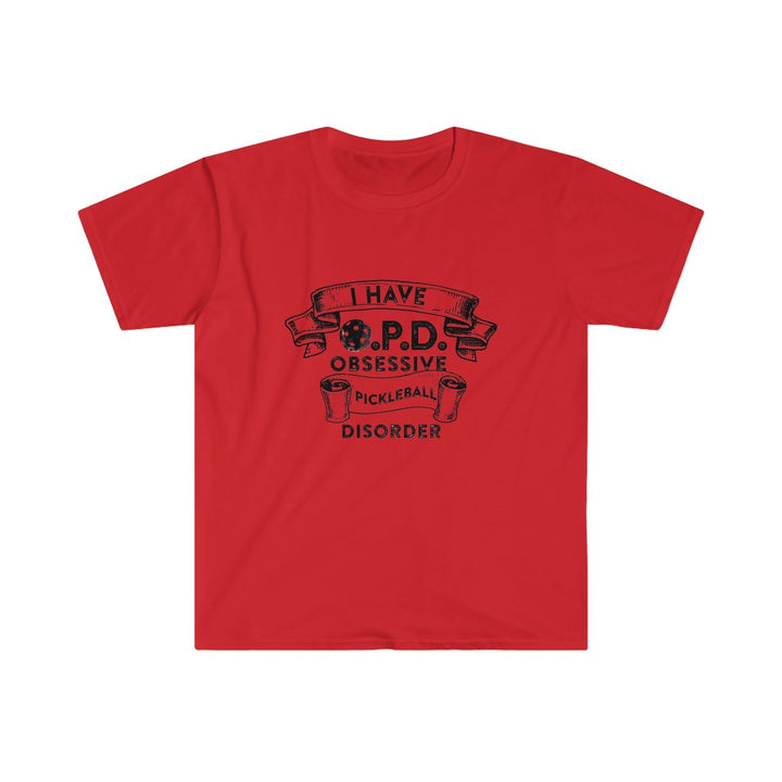 Men's T-Shirt - Obsessive Pickleball Disorder