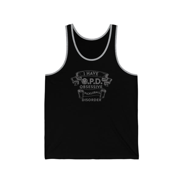 Men's Tank - Obsessive Pickleball Disorder