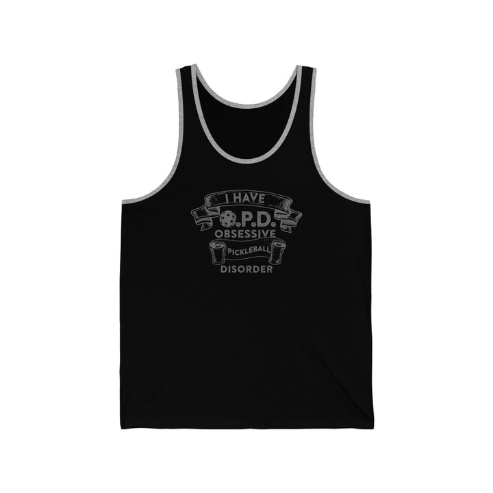 Men's Tank - Obsessive Pickleball Disorder