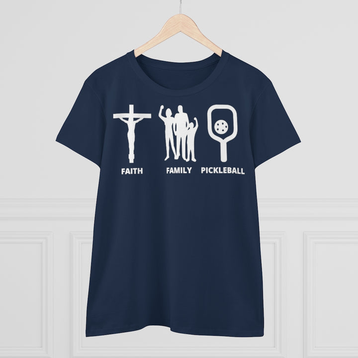 Women's T-Shirt - Faith Family Pickleball
