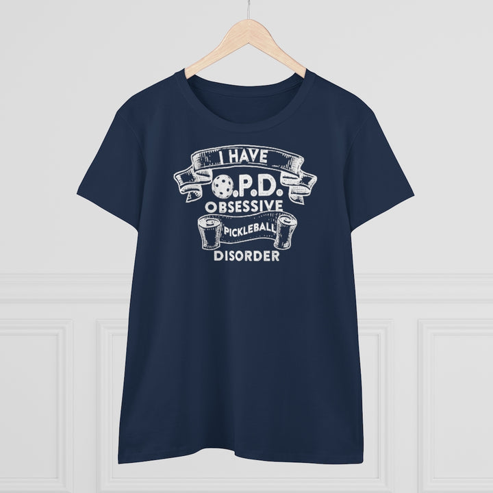 Women's T-Shirt - Obsessive Pickleball Disorder