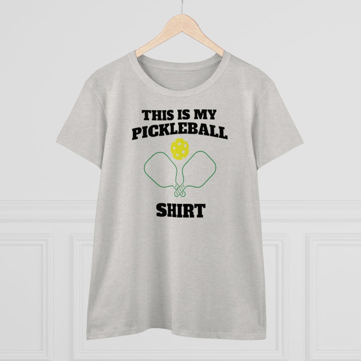Women's T-Shirt - This Is My Pickleball Shirt