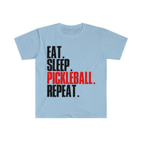 Men's T-Shirt - Eat Sleep Pickleball Repeat