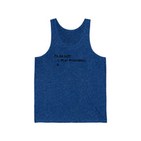 Men's Tank - To Do List short