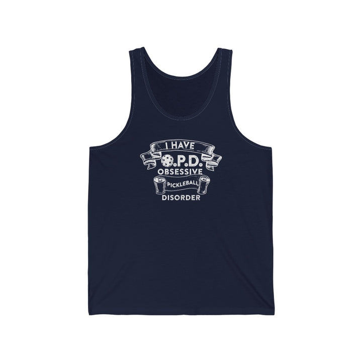 Men's Tank - Obsessive Pickleball Disorder