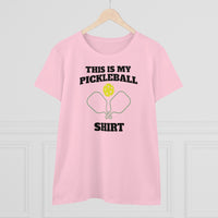 Women's T-Shirt - This Is My Pickleball Shirt