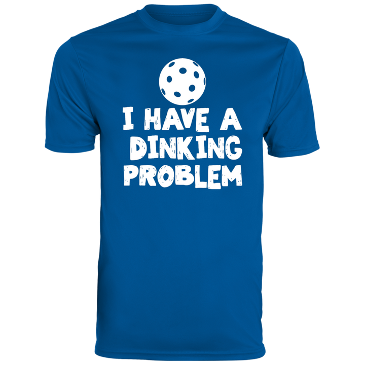 Men's Dry Fit - Dinking Problem (white print)