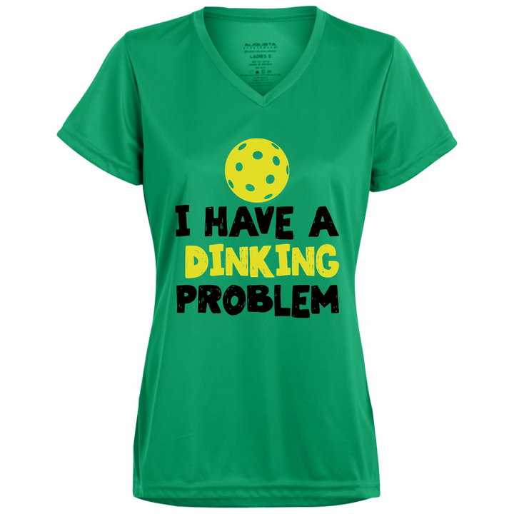Women's V-Neck Dry Fit - Dinking Proplem