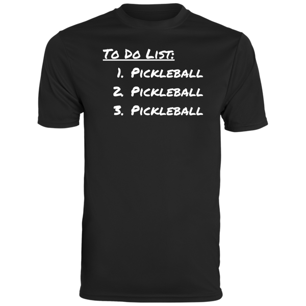 Men's Dry Fit - To Do List 1-3 (white print)