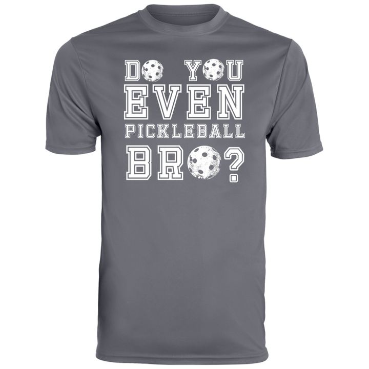 Men's Dry Fit - Pickleball Bro? (white print)