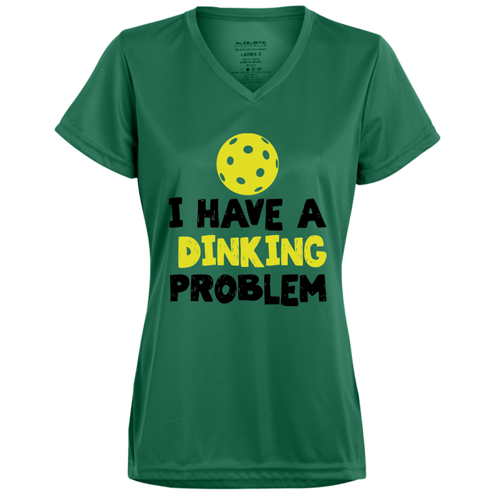 Women's V-Neck Dry Fit - Dinking Proplem