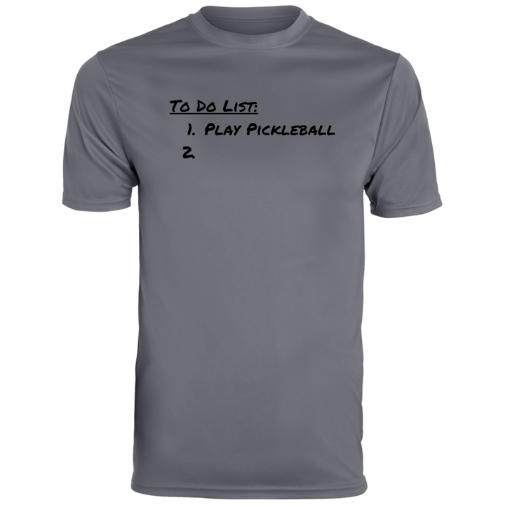 Men's Dry Fit - To Do List Short (black print)