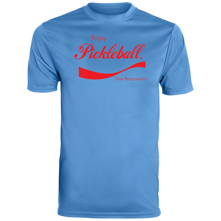 Men's Dry Fit - Enjoy Pickleball (red print)