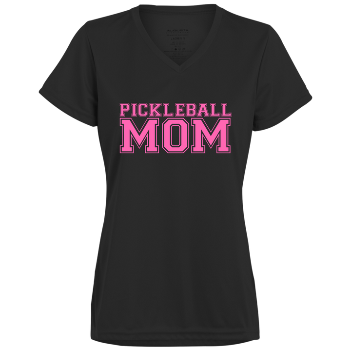 Women's V-Neck Dry Fit - Pickleball Mom