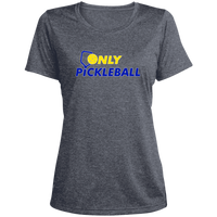 Women's Scoop Neck Dry Fit - Only Pickleball (Heather)