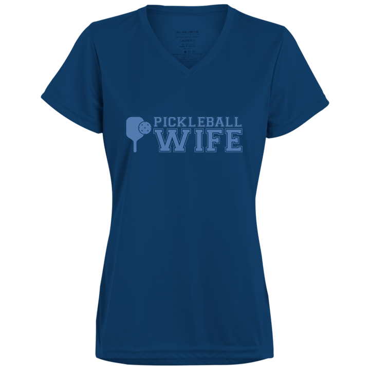 Women's V-Neck Dry Fit - Pickleball Wife