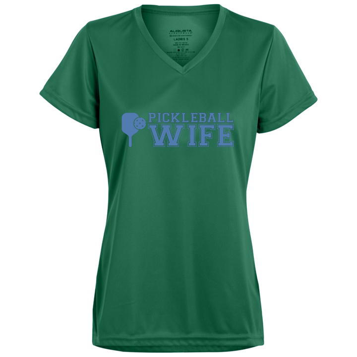 Women's V-Neck Dry Fit - Pickleball Wife