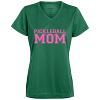 Women's V-Neck Dry Fit - Pickleball Mom