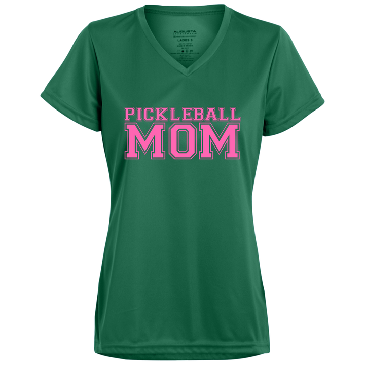 Women's V-Neck Dry Fit - Pickleball Mom