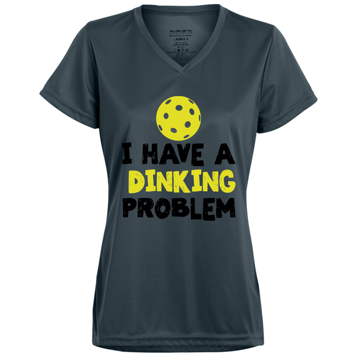 Women's V-Neck Dry Fit - Dinking Proplem