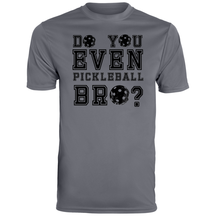 Men's Dry Fit - Pickleball Bro? (black print)