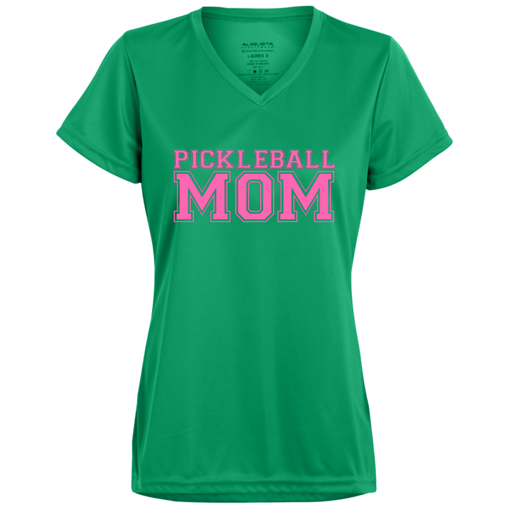 Women's V-Neck Dry Fit - Pickleball Mom
